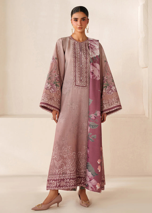 Baroque | Embroidered Khaddar UF-4360