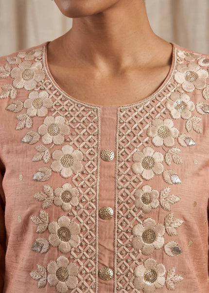 Modal Butti Cotton Printed and Embroidered Pant Style Suit Series