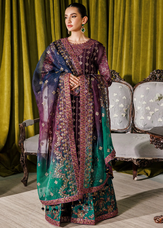 Alizeh | Heer Festive Collection '24- Nagar B Magenta