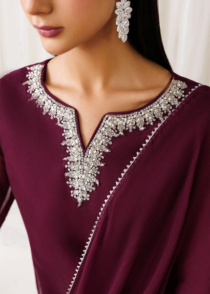Baroque | Embroidered Chiffon EN-1292