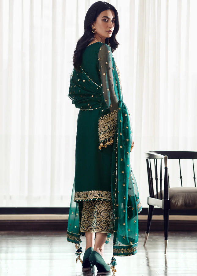 Baroque | Embroidered Chiffon UF-505