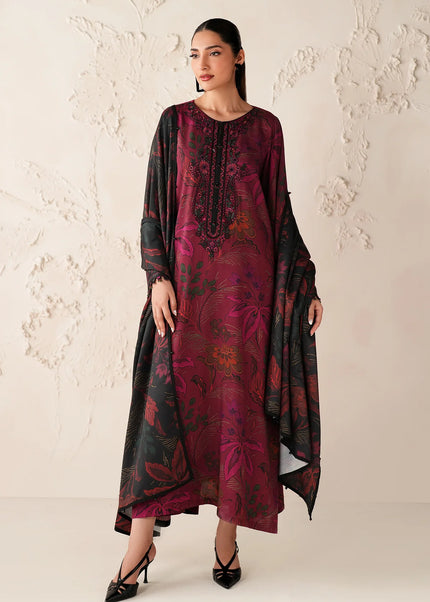 Baroque | Embroidered Printed Viscose UF-4304