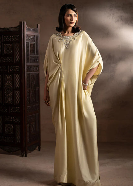 Farrukhzia | Fareesha - Butter Yellow