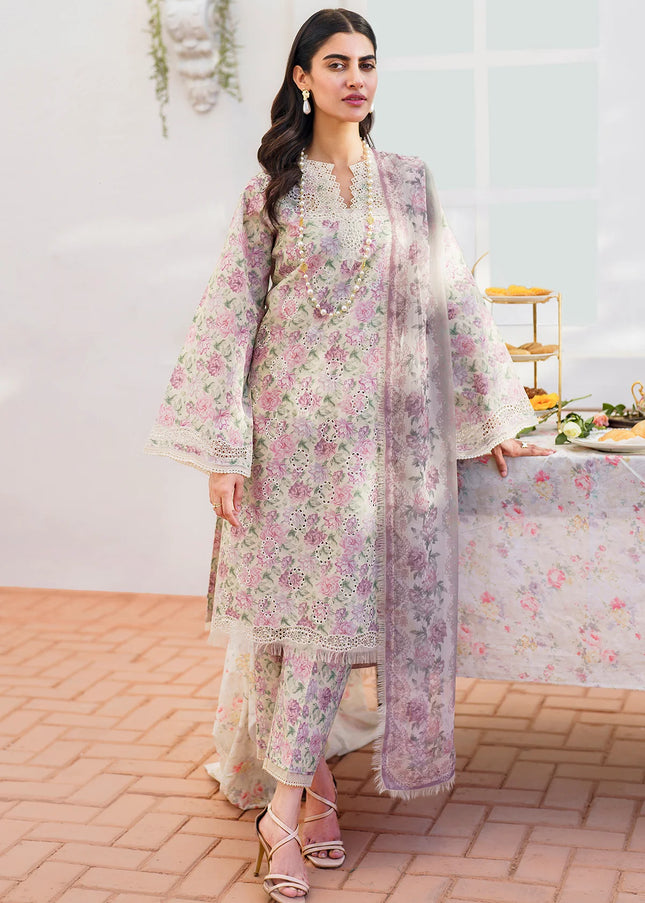 Baroque | Embroidered Printed Lawn UF-638