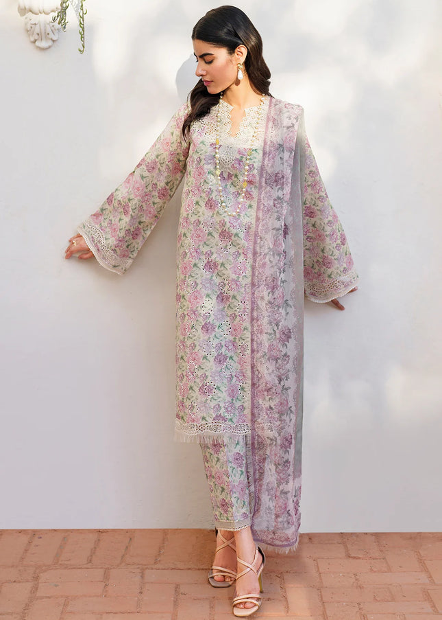 Baroque | Embroidered Printed Lawn UF-638