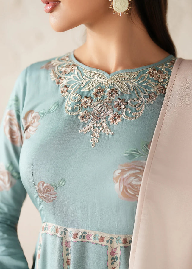 Baroque | Embroidered Printed Viscose PR-1200