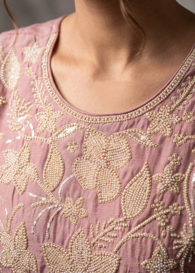 Chinnon Embroidered Sharara Suit Series
