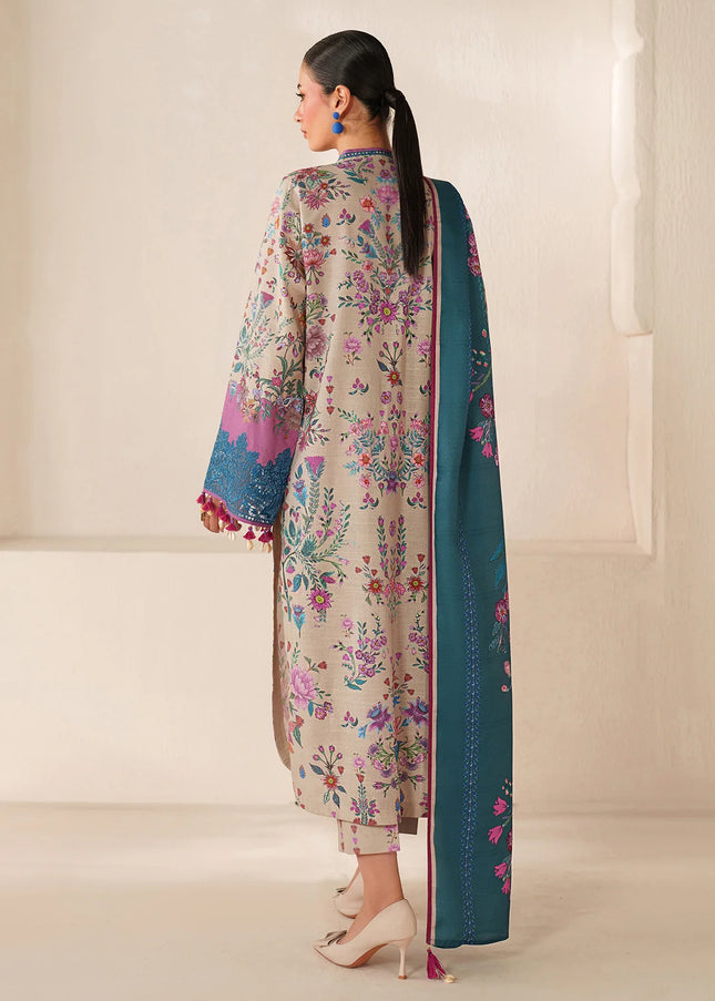 Baroque | Digital Printed Khaddar UF-4361