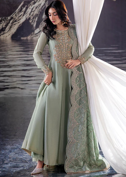 Farrukhzia | Laavni - Mauve Green