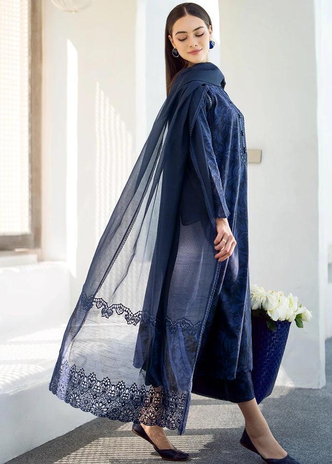 Baroque | Embroidered Printed Lawn UF-544