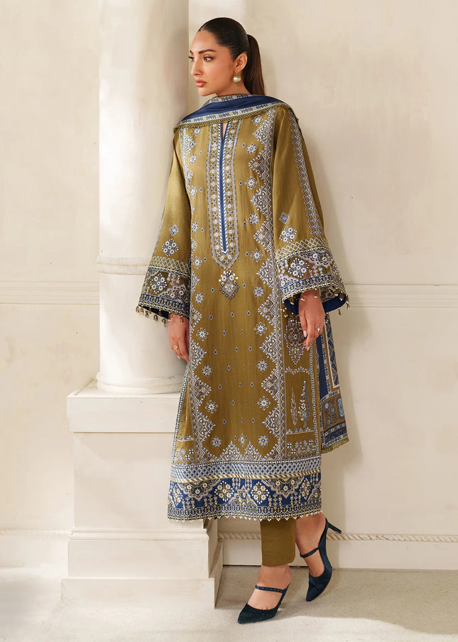 Baroque | Embroidered Khaddar UF-4344