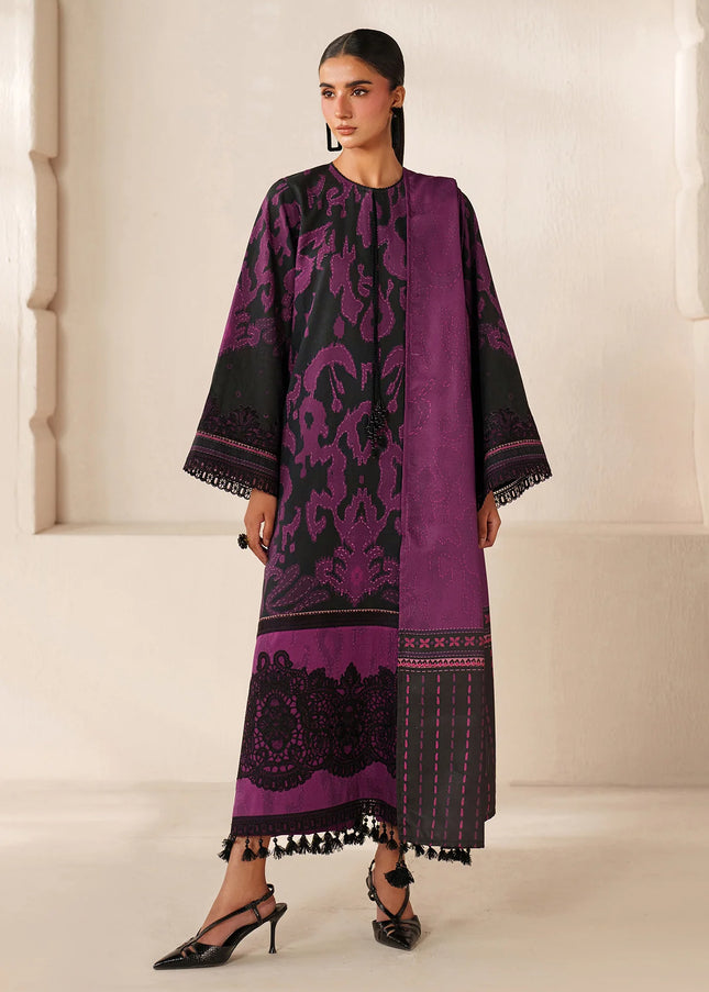 Baroque | Embroidered Viscose UF-4362