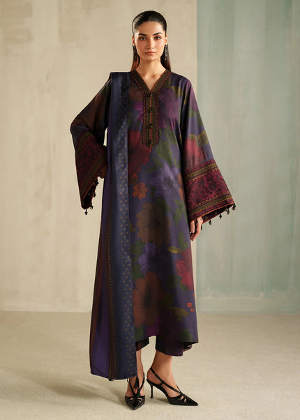 Baroque | Embroidered Khaddar UF-4325