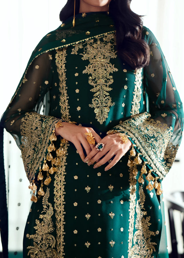 Baroque | Embroidered Chiffon UF-505