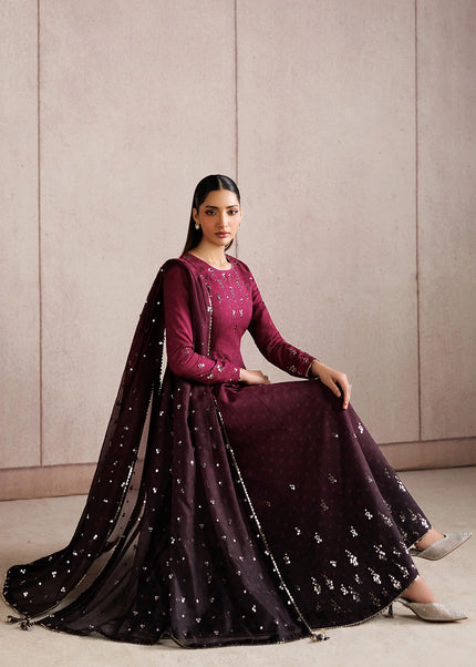 Jazmin | Embroidered Raw Silk UR-7073