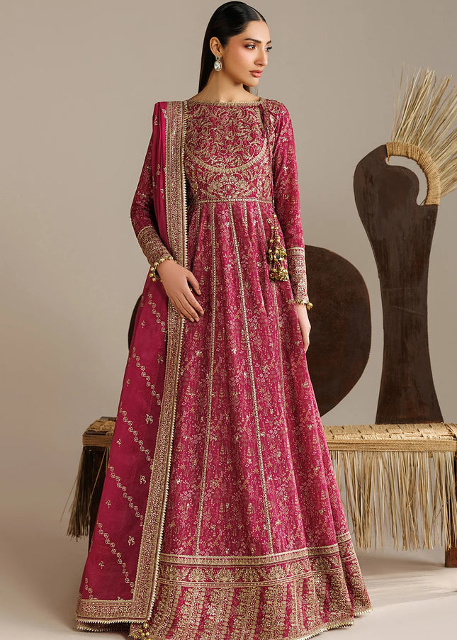 Jazmin | Embroidered Raw Silk UR-7084