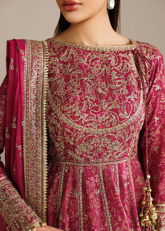 Jazmin | Embroidered Raw Silk UR-7084