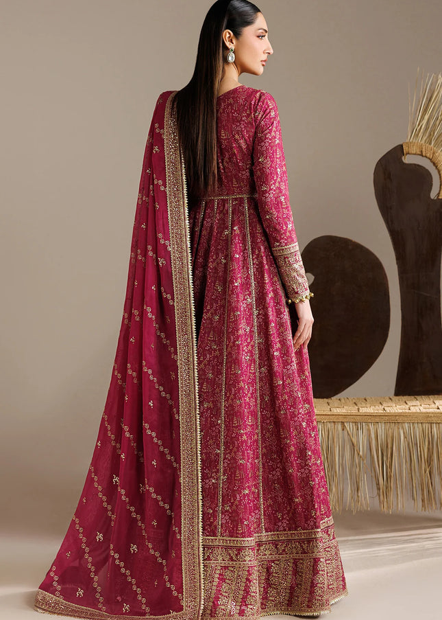 Jazmin | Embroidered Raw Silk UR-7084