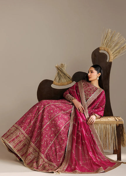 Jazmin | Embroidered Raw Silk UR-7084
