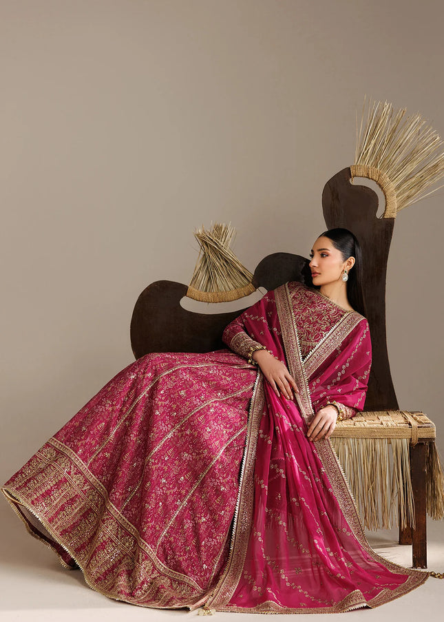 Jazmin | Embroidered Raw Silk UR-7084