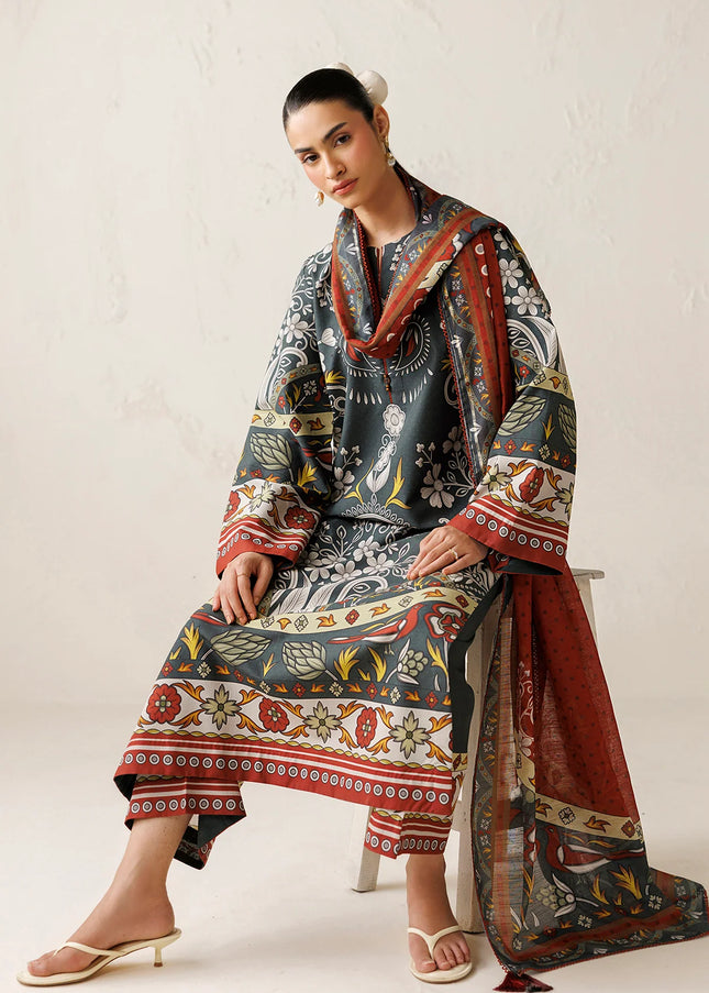 Jazmin | Embroidered  Lawn - USE-9382