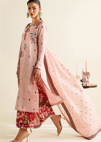 Jazmin | Embroidered Raw Silk UR-7071