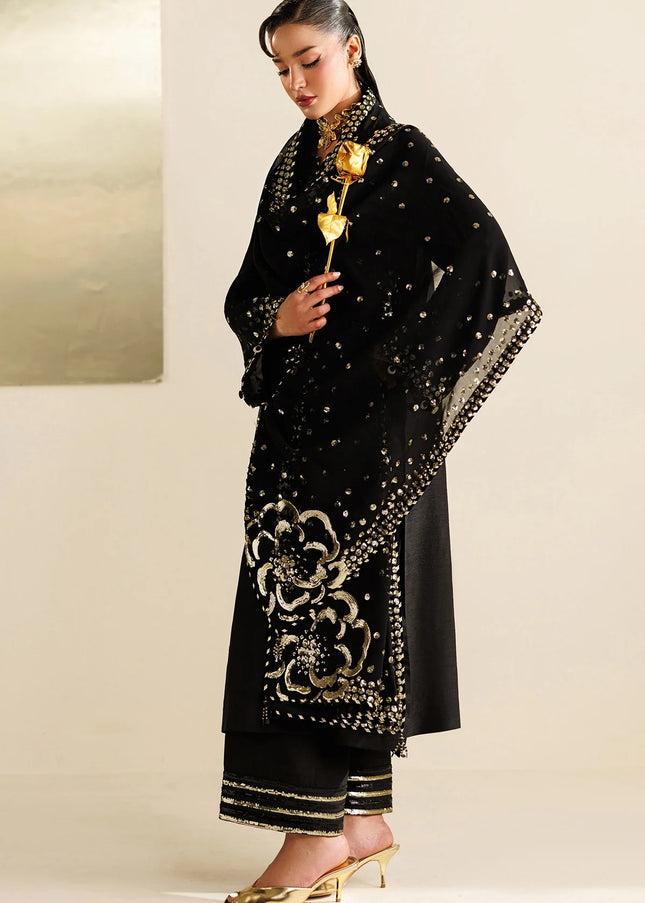 Jazmin | Embroidered Raw Silk UR-7065