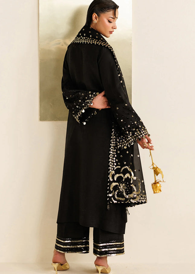 Jazmin | Embroidered Raw Silk UR-7065