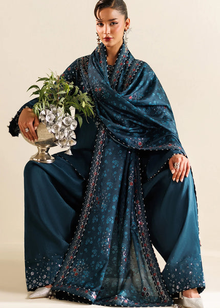 Jazmin | Embroidered Raw Silk UR-7062