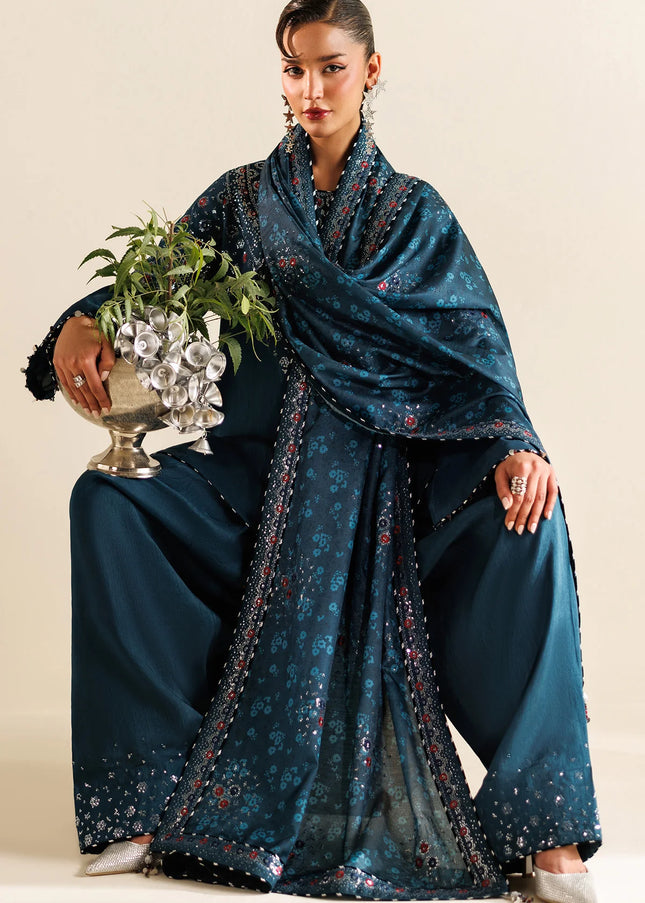 Jazmin | Embroidered Raw Silk UR-7062