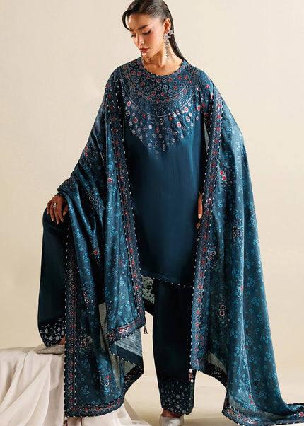 Jazmin | Embroidered Raw Silk UR-7062