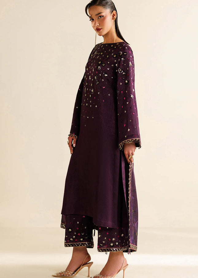 Jazmin | Embroidered Raw Silk UR-7063