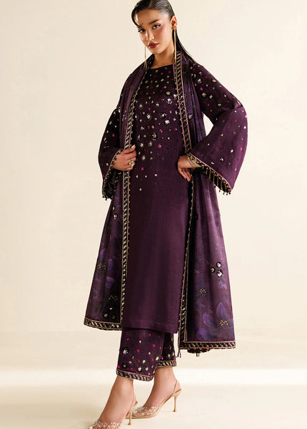 Jazmin | Embroidered Raw Silk UR-7063