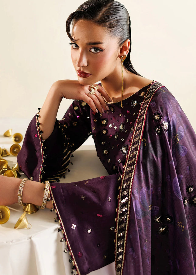 Jazmin | Embroidered Raw Silk UR-7063