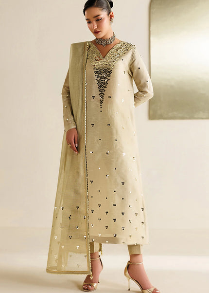 Jazmin | Embroidered Raw Silk UR-7072