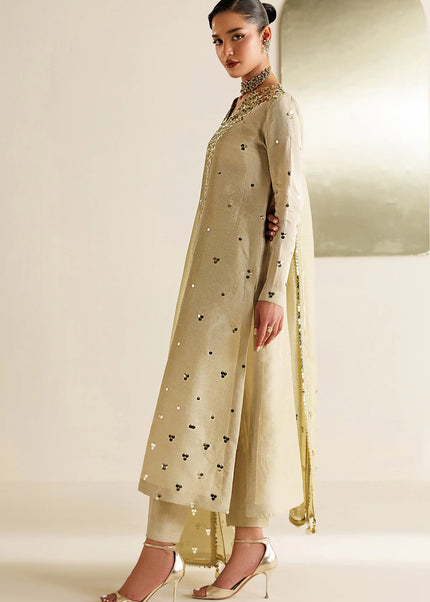 Jazmin | Embroidered Raw Silk UR-7072