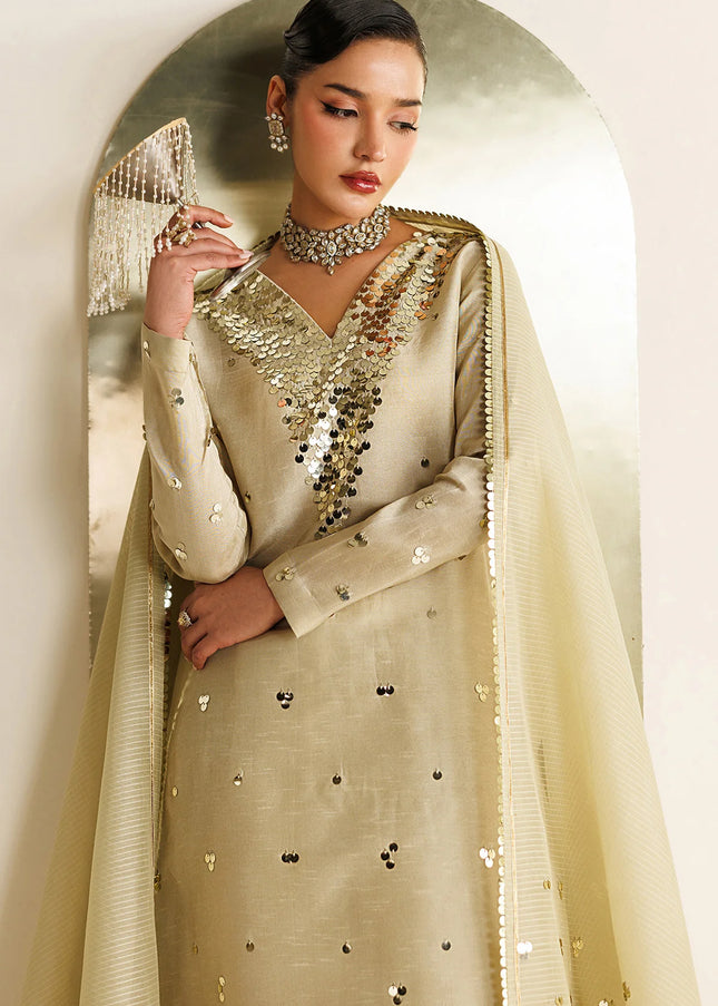 Jazmin | Embroidered Raw Silk UR-7072