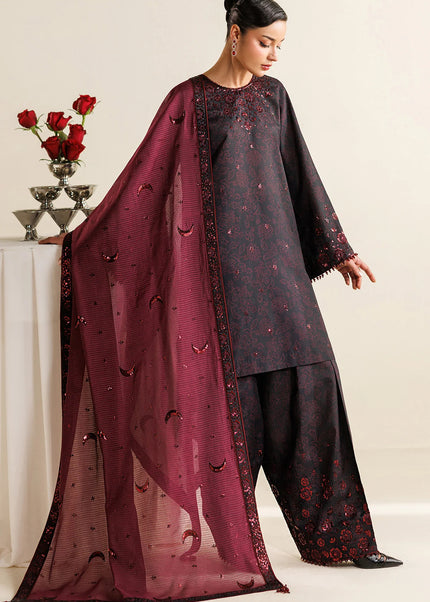 Jazmin | Embroidered Raw Silk UR-7068