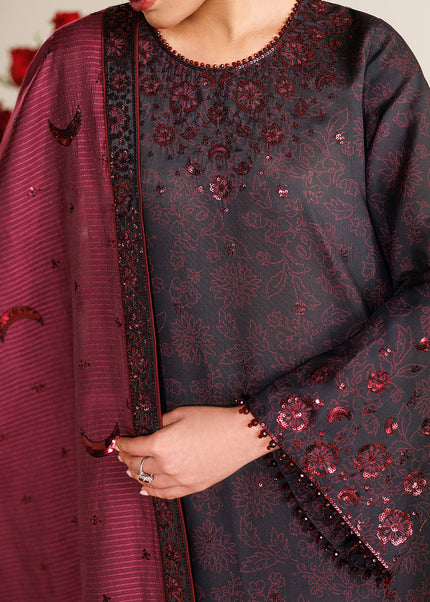 Jazmin | Embroidered Raw Silk UR-7068