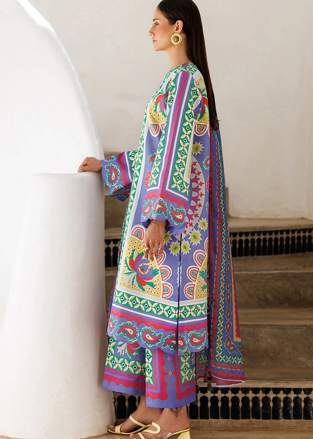 Jazmin | Digital Printed Lawn - USE-9323