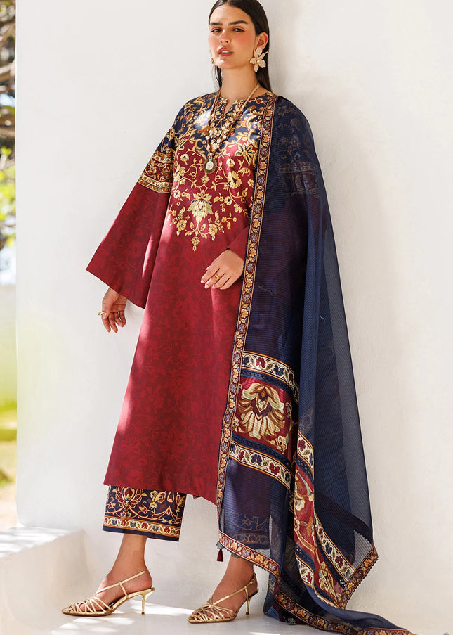 Jazmin | Digital Printed Lawn - USE-9309