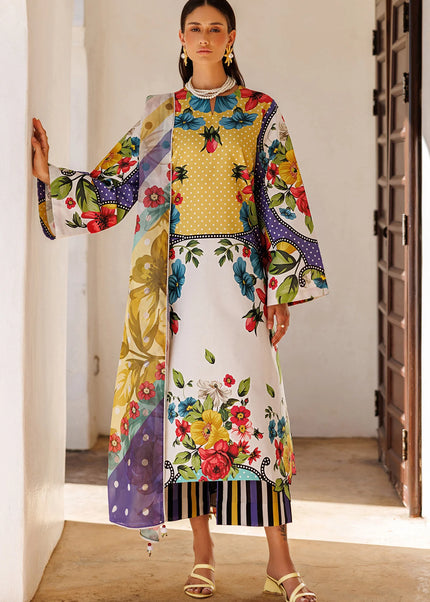 Jazmin | Digital Printed Lawn - USE-9314