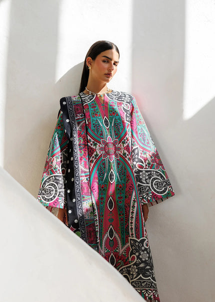 Jazmin | Digital Printed Lawn - USE-9321