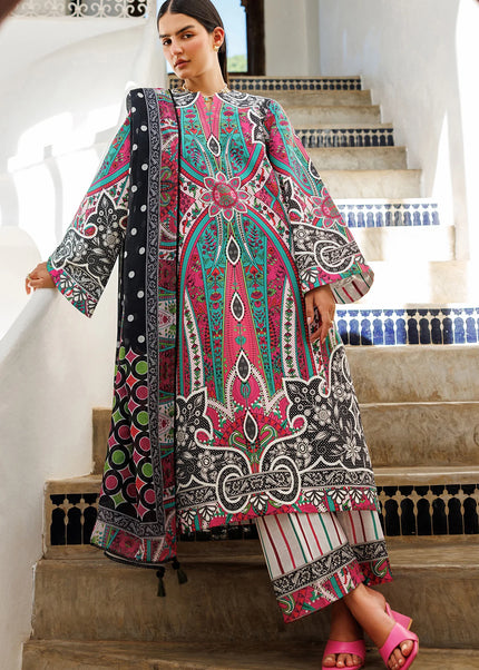 Jazmin | Digital Printed Lawn - USE-9321