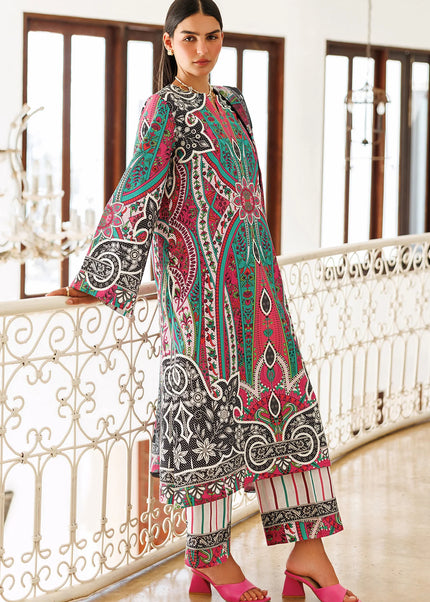 Jazmin | Digital Printed Lawn - USE-9321