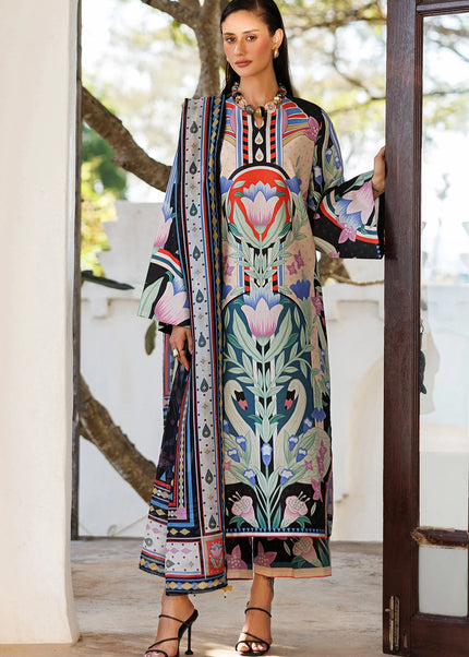 Jazmin | Digital Printed Lawn - USE-9311