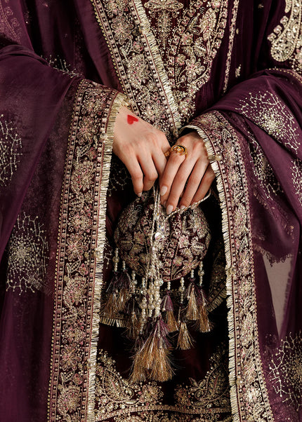 Jazmin | Embroidered Velvet Formal VF-2042