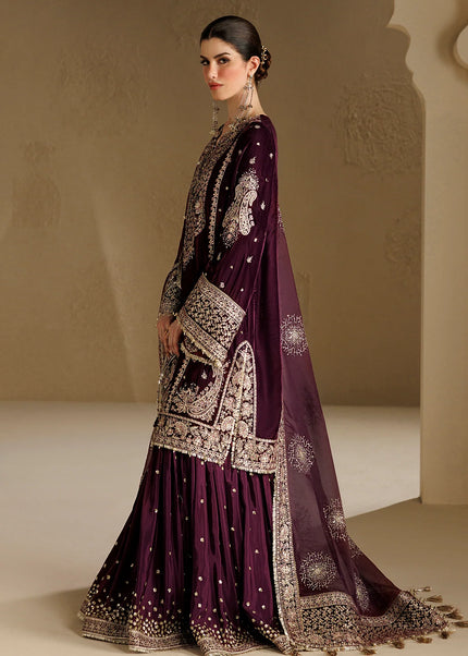 Jazmin | Embroidered Velvet Formal VF-2042