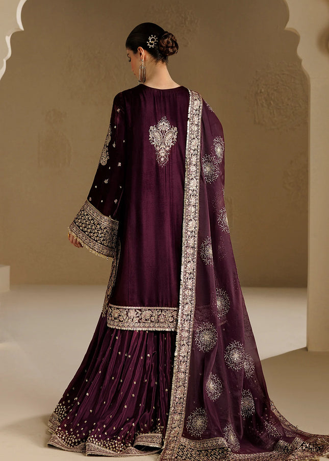 Jazmin | Embroidered Velvet Formal VF-2042