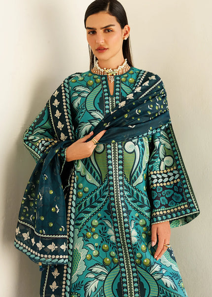 Jazmin | Digital Printed Lawn - USE-9313